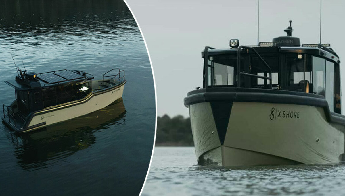 Svenska X Shore släpper sin tredje elbåt – en arbetsbåt