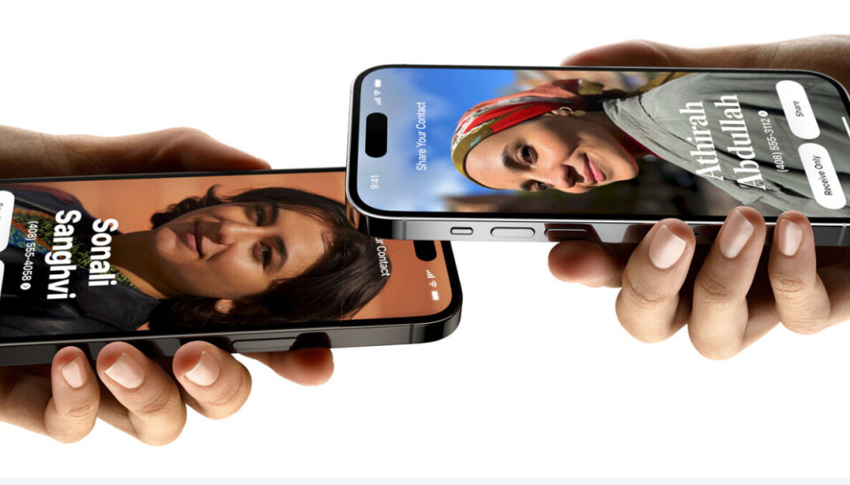 Dags att namedroppa lite med en ny funktion i Ios 17. Dags att namedroppa lite med en ny funktion i Ios 17.
