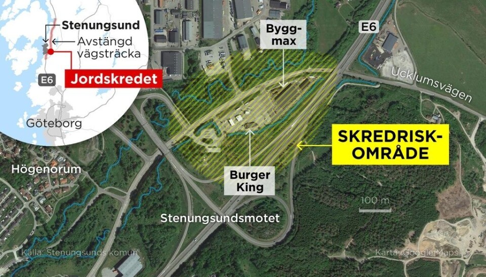 Raset på E6 – Expert: Skredet hade hänt förr eller senare