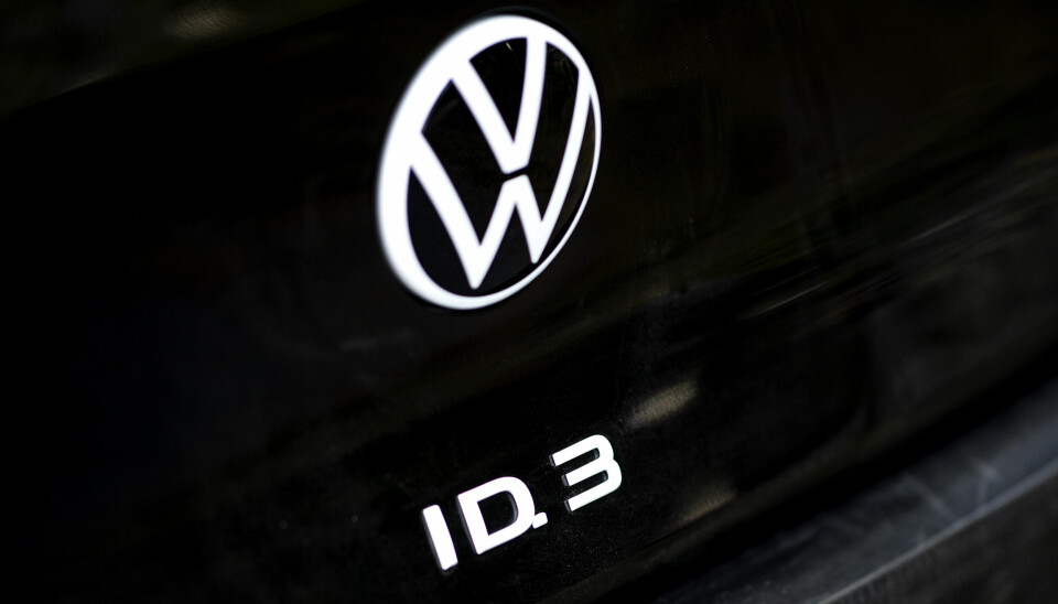 Volkswagen stoppar tillfälligt tillverkningen av bland annat ID3. Arkivbild.