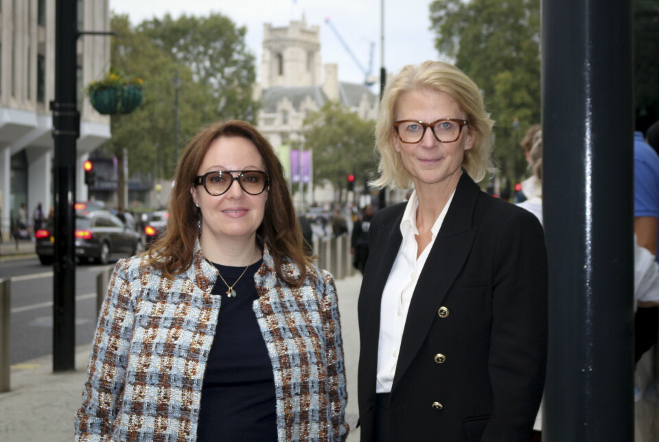 Vattenfalls vd Anna Borg och finansminister Elisabeth Svantesson (M). Vattenfalls vd Anna Borg och finansminister Elisabeth Svantesson (M).