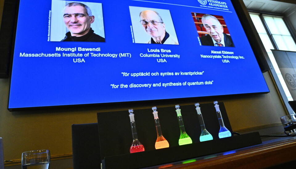 Årets Nobelpris i kemi tilldelas upptäckter och syntes av kvantprickar.