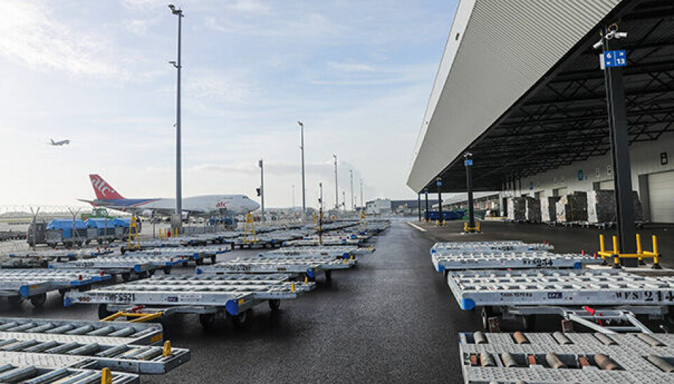 Logistikcentret i Liège öppnade för två år sedan.