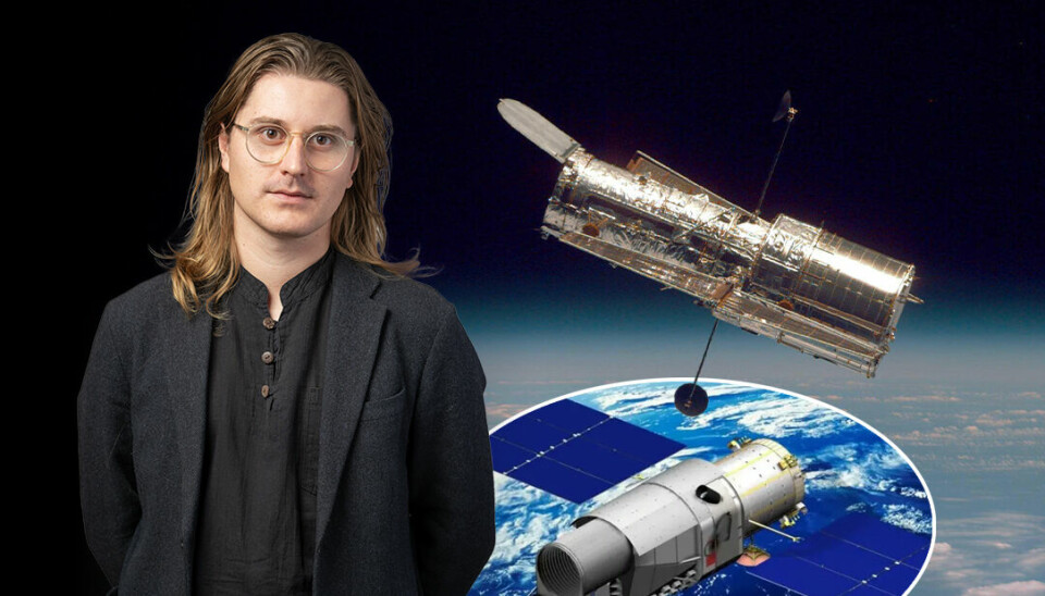 Ny Tekniks reporter Bill Burrau är inte imponerad av det nya rymdteleskopet som ”ska vara bättre än Hubble”.