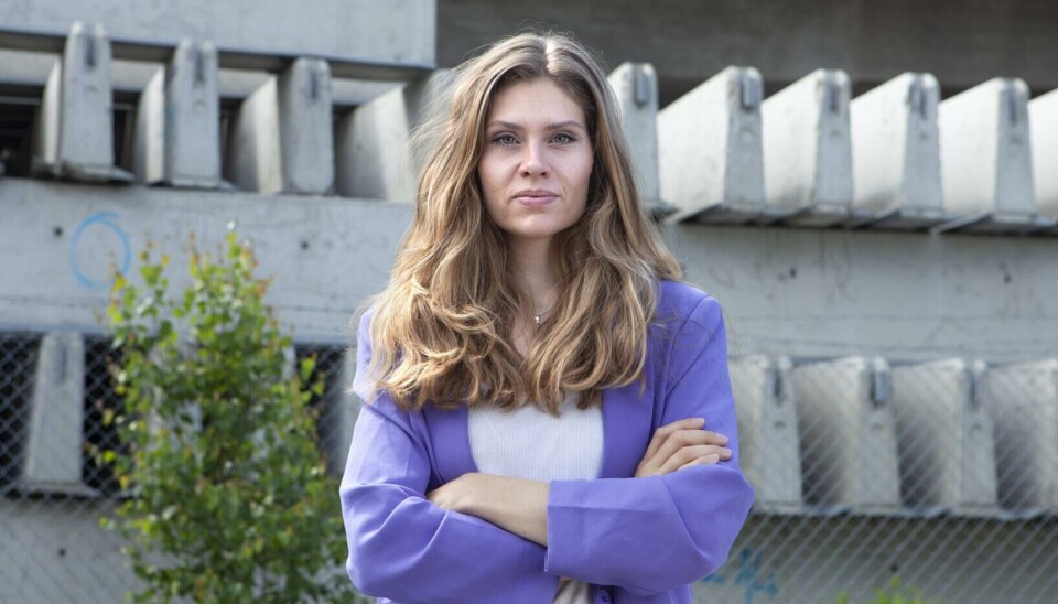 Katarina Stensson, partiledare för Piratpartiet. Katarina Stensson, partiledare för Piratpartiet.