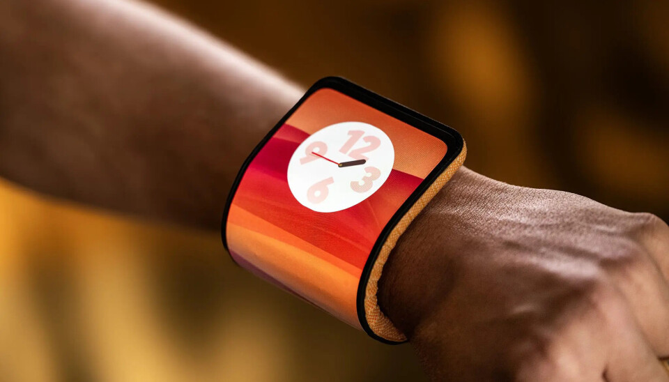 Vill du gå runt med en sådan här på handleden? Motorola, Lenovo, böjbar skärm, oled, telefon