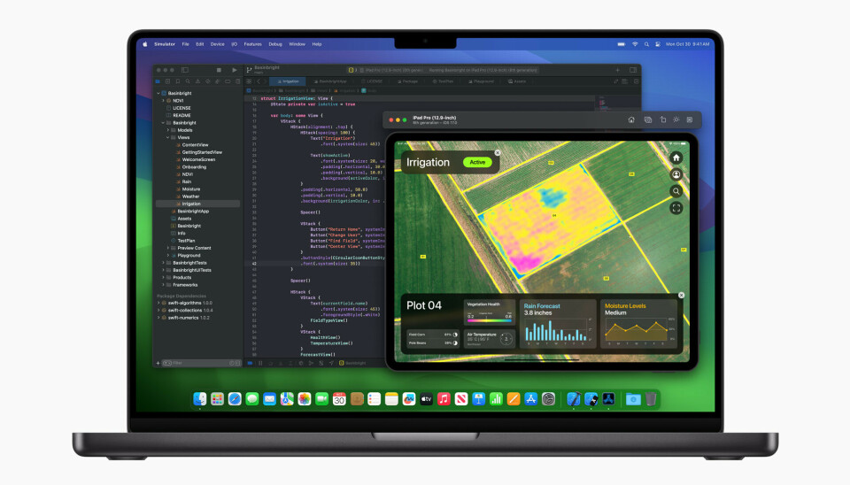 Nya Macbook Pro i rymdsvart levereras med M3 Pro eller M3 Max. Apple. Macbook. M3.