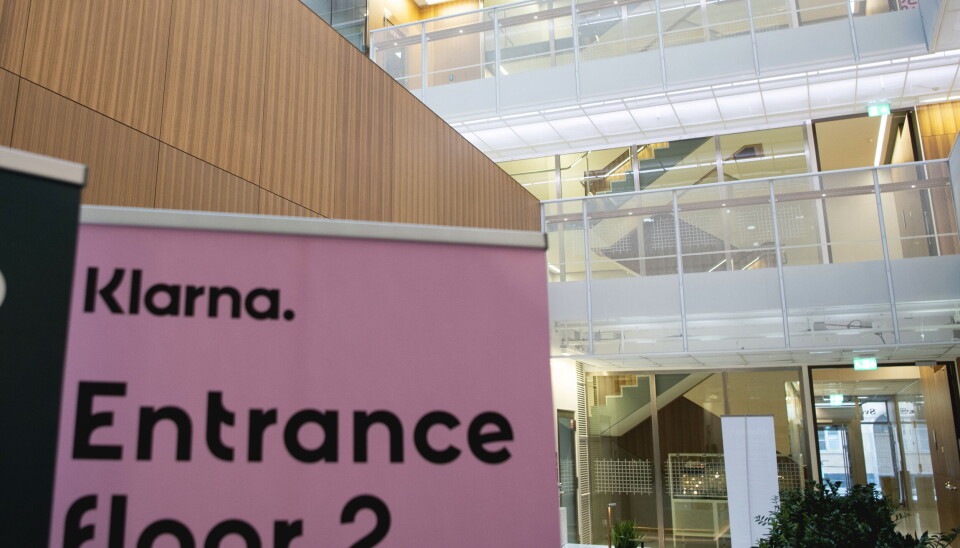 Klarna släpper delårsrapport. Arkivbild. Klarna släpper delårsrapport. Arkivbild.