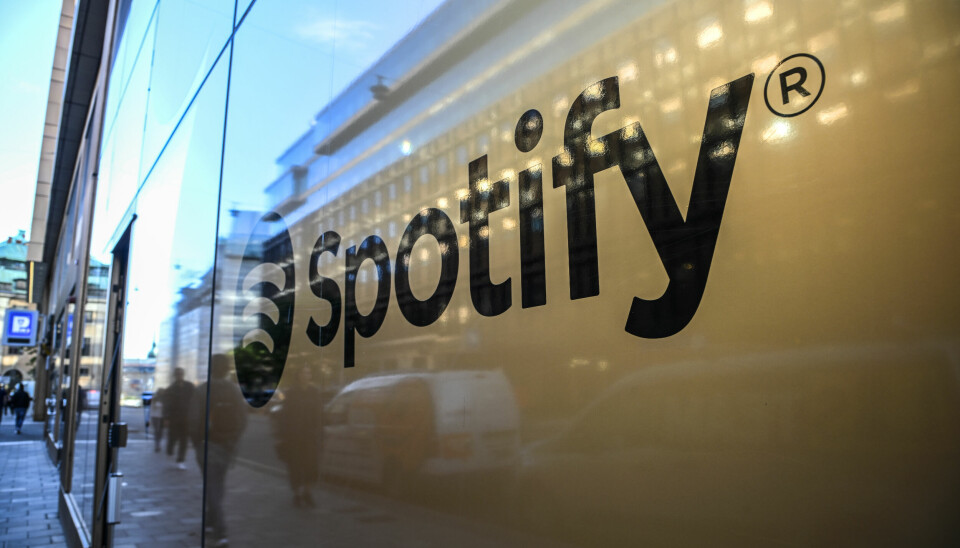 Spotify är ett annat techbolag som har valt att inte teckna kollektivavtal. Arkivbild.