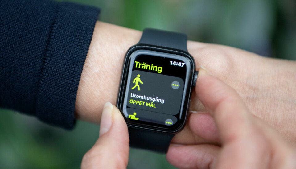 Apple får vika sig i patentstriden som rör syresättningsmätarna i företagets smarta klockor. Arkivbild.