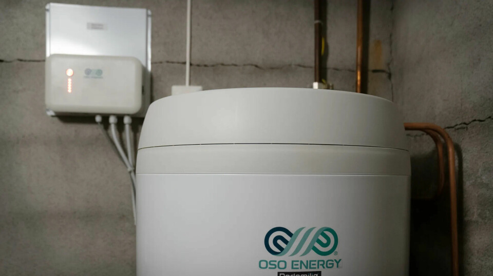 Osos smarta varmvattenberedare har redan funnits på marknaden en tid.