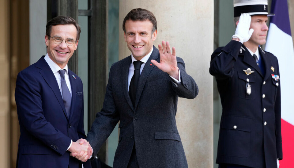 Sverige och Frankrike ska teckna flera samarbetsavtal under president Macrons statsbesök. Arkivbild.