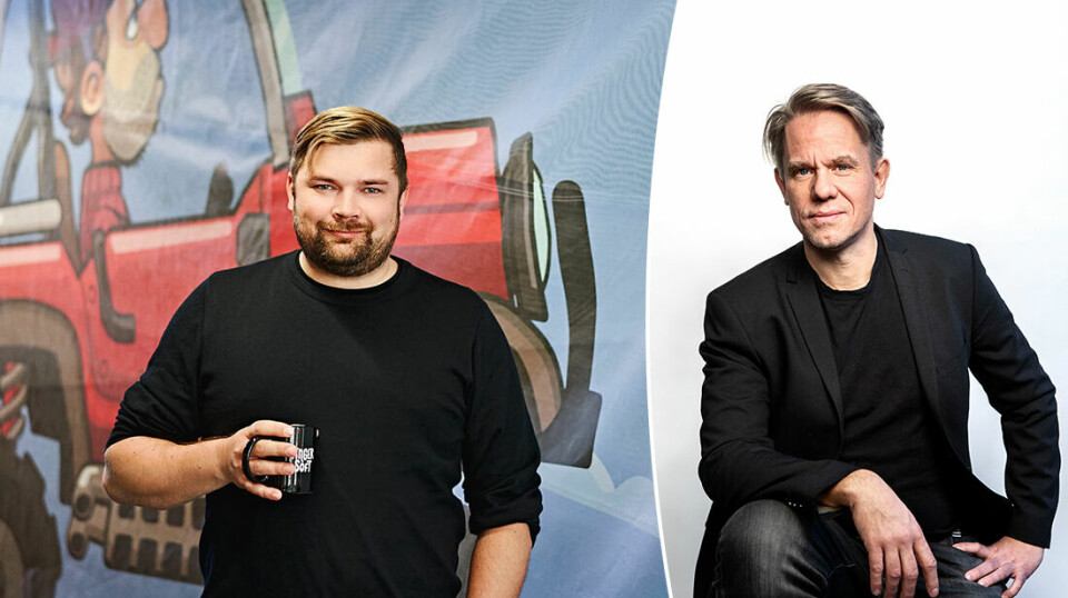 Från vänster: Jaakko Kylmäoja och Linus Feldt. Två ledare som har experimenterat med kortare arbetsdagar för sina anställda.