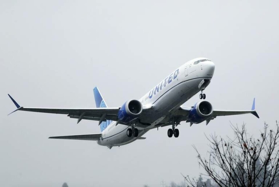 En Boeing 737 Max under start. Arkivbild. Foto: Ted S. Warren/AP/TT En Boeing 737 Max under start. Arkivbild. Foto: Ted S. Warren/AP/TT