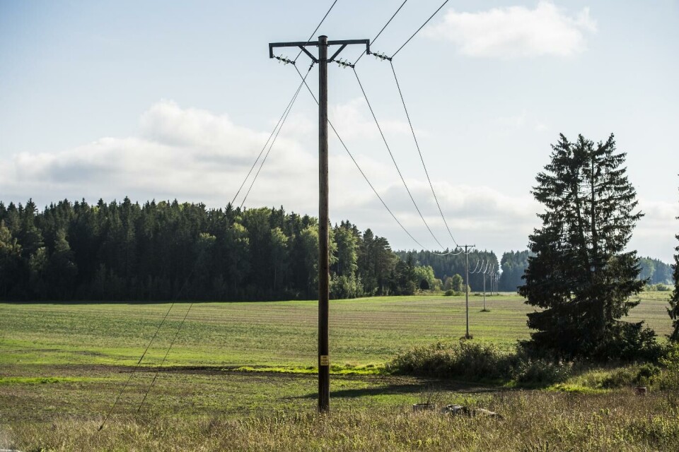 Elnät i Vallentuna. Foto: Dennis Ylikangas Elnät i Vallentuna. Foto: Dennis Ylikangas