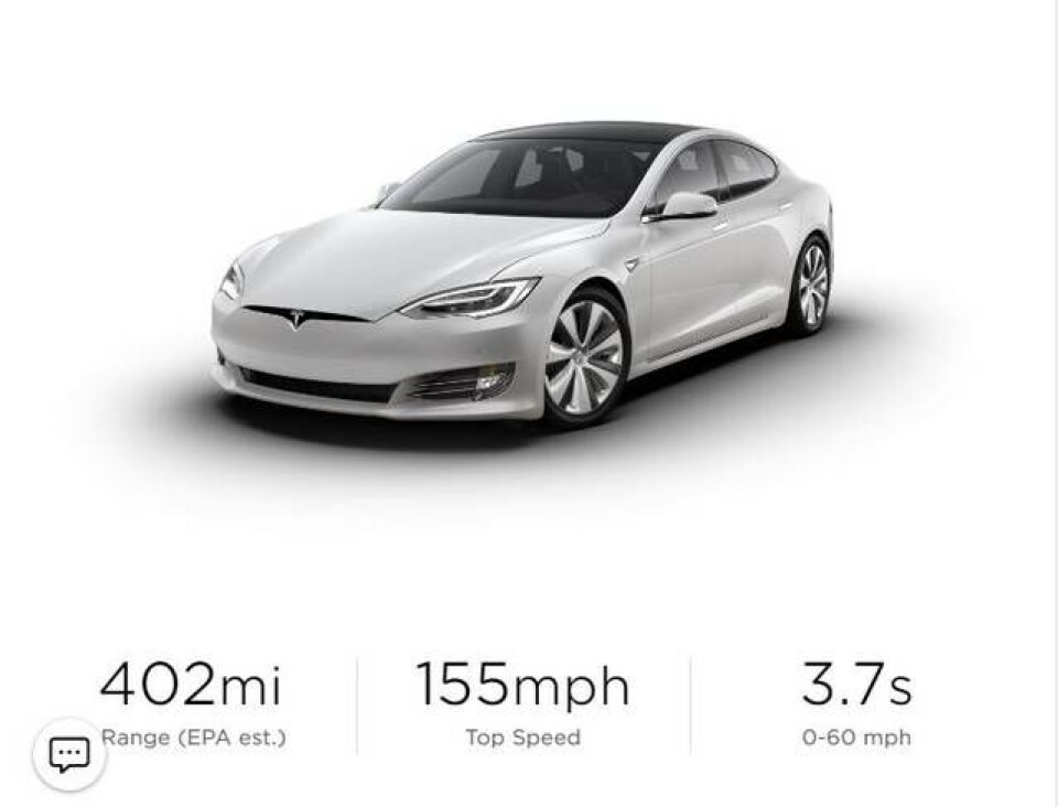Tesla Model S Long Range Plus Foto: Tesla.com Tesla Model S Long Range Plus Foto: Tesla.com