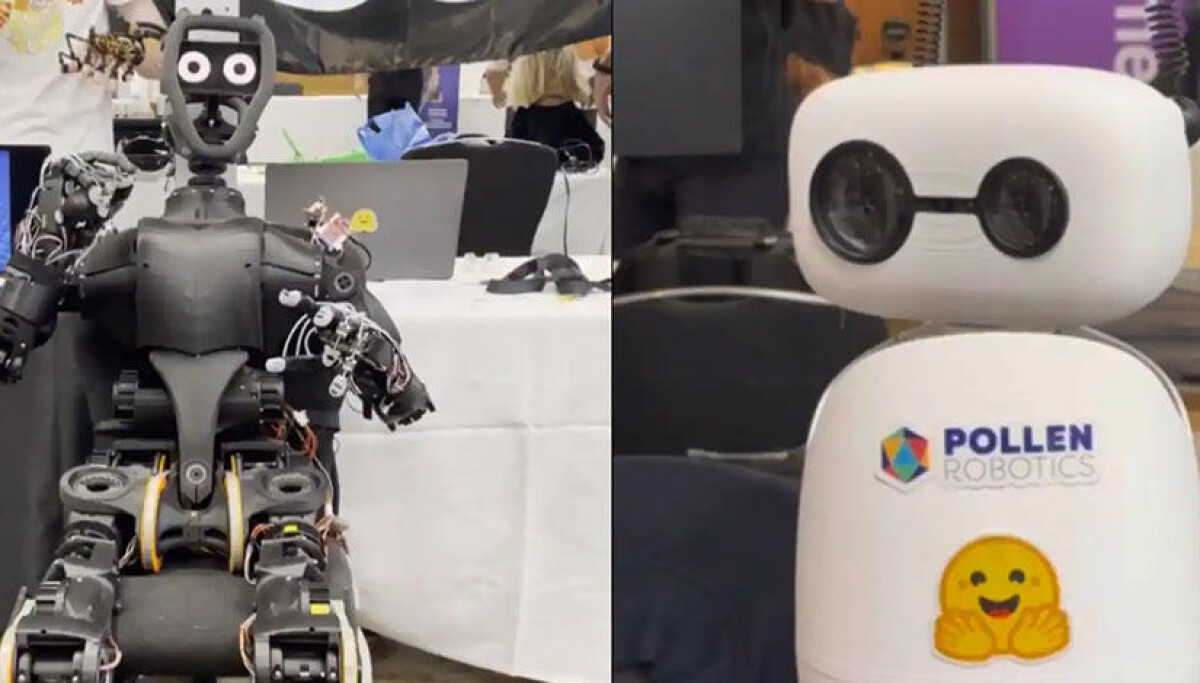 Hugging Face utmanar Elon Musk och Tesla med sina innovativa öppna robotar Hugging Face utmanar Elon Musk och Tesla med sina innovativa öppna robotar