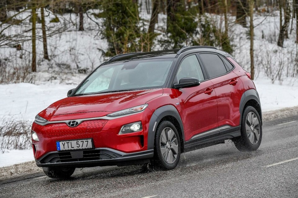 Hyundai Kona Electric. Foto: Jonas Ekströmer/TT Hyundai Kona Electric. Foto: Jonas Ekströmer/TT