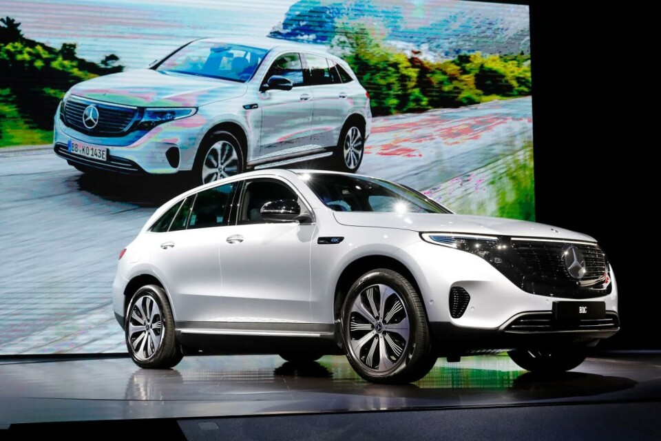 Mercedes EQC. Foto: Richard Drew Mercedes EQC. Foto: Richard Drew
