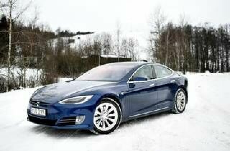 Tesla Model S. Foto: Pontus Lundahl/TT