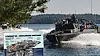 Stridsbåt 90 i grunda vatten och trånga passager