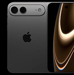 En 3d-modell visar hur Apples kommande vikbara Iphonemodell kan se ut.