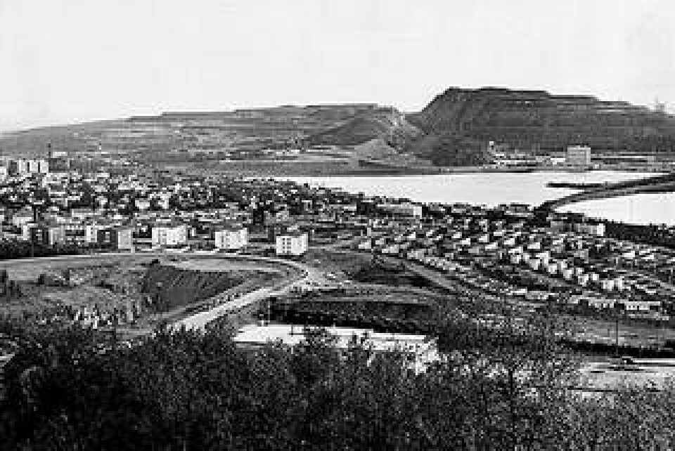Gruvstaden Kiruna 1965.