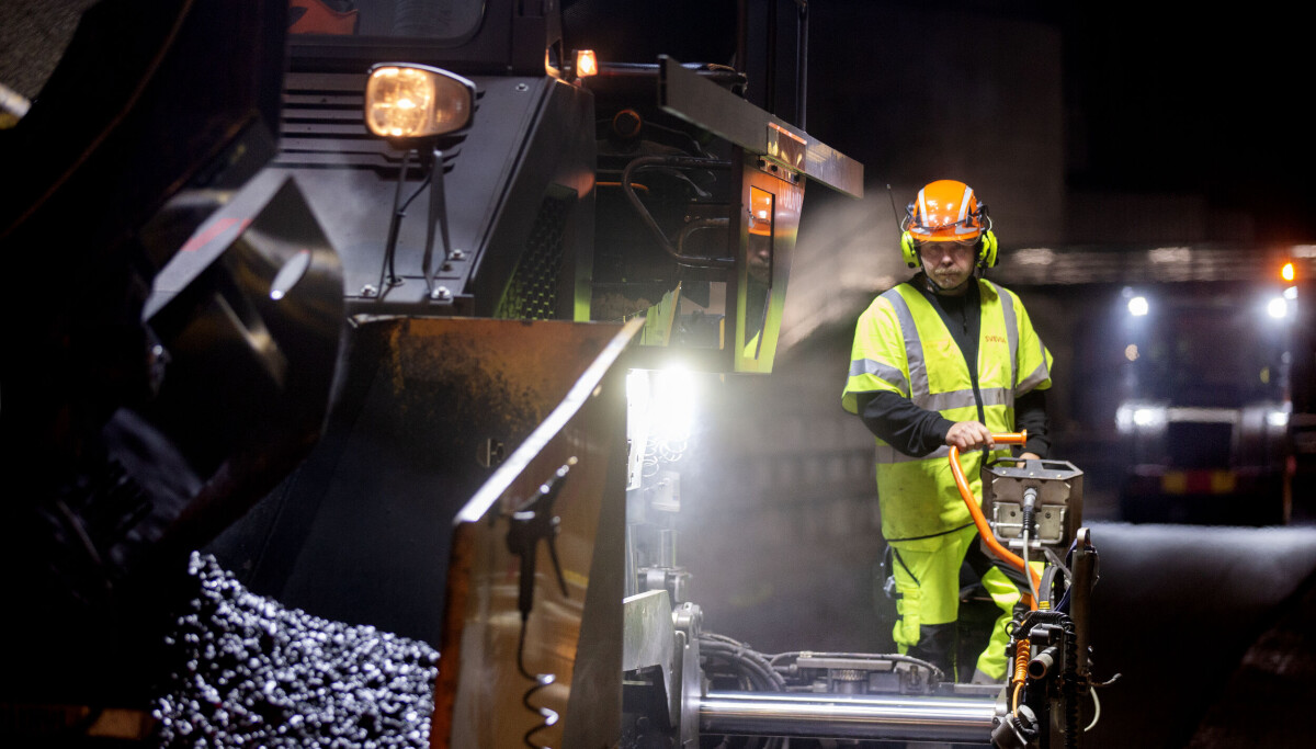 Efter år av tester på vägar: Nya asfalten når industriskala