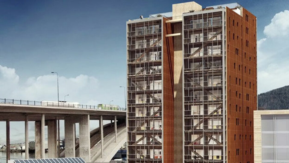 Korslimmat trä banar väg för höga trähus – ”Alla pratar trä”