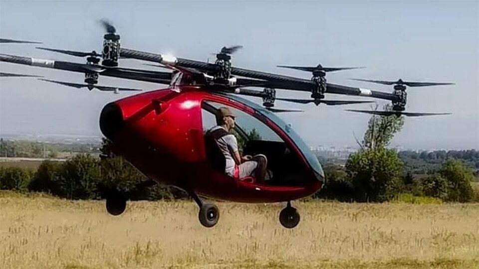 Foto: Passenger Drone Foto: Passenger Drone