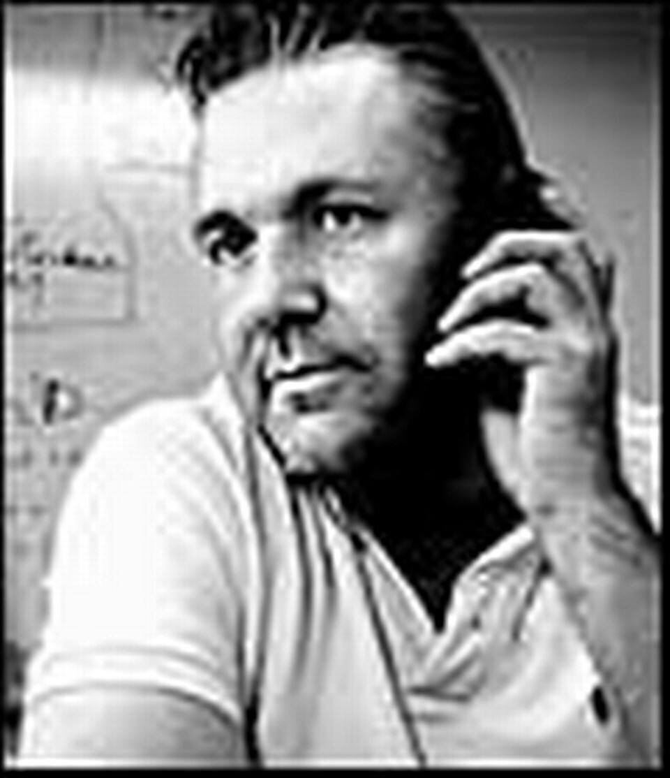 Magnus Goertz, vd för Neonode. Magnus Goertz, vd för Neonode.