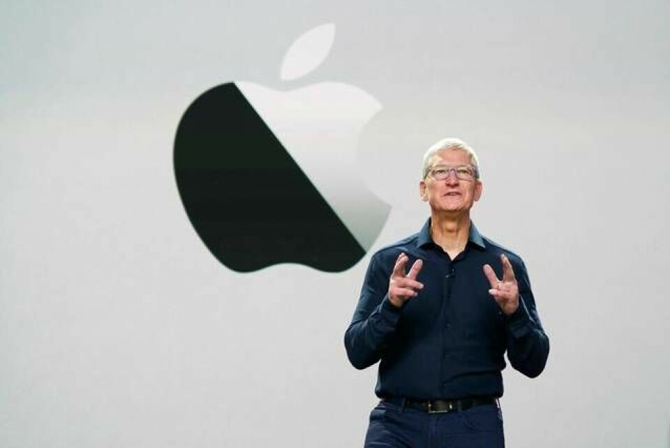Apples vd Tim Cook presenterade Apples skifte från Intel till Arm. Foto: Brooks Kraft