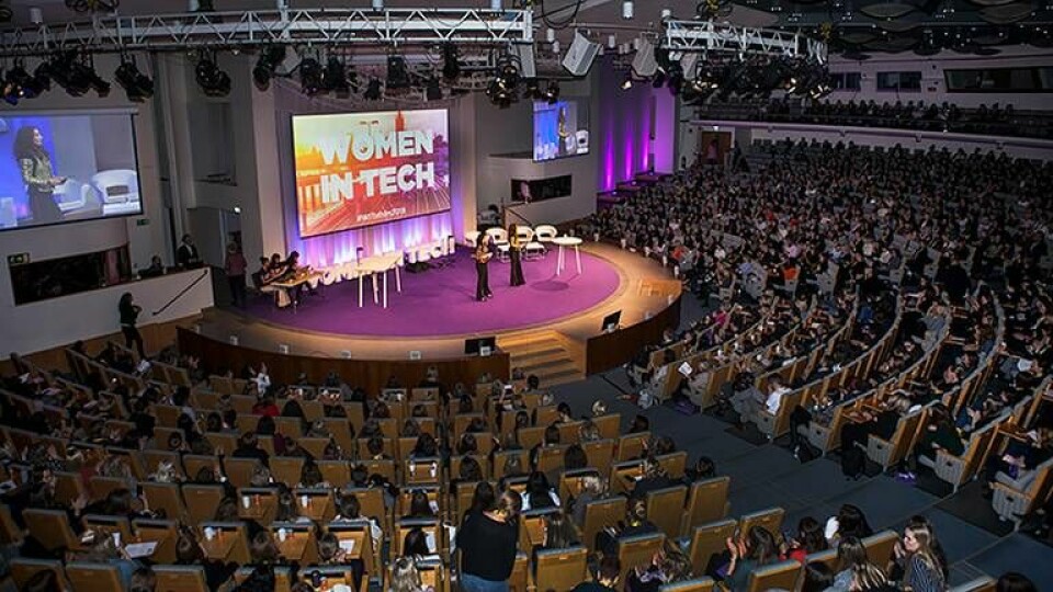 Biljetterna till årets upplaga av konferensen Women in Tech tog slut på 45 sekunder. Det var till och med snabbare än förra året.