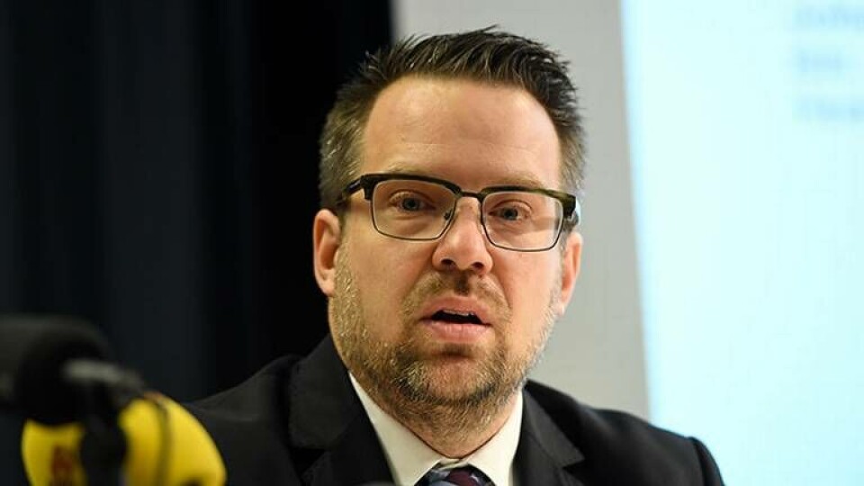 Johan Olsson, Biträdande kommenderingschef, Säkerhetspolisen. Johan Olsson, Biträdande kommenderingschef, Säkerhetspolisen.