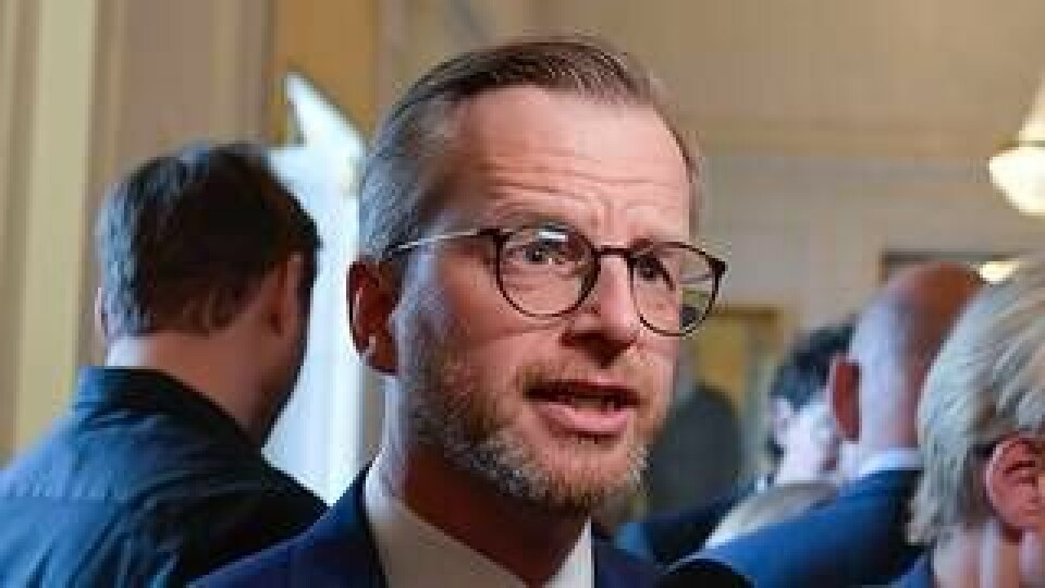 Inrikesminister Mikael Damberg (S). Foto: TT