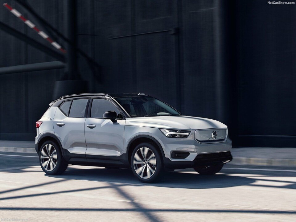 Volvo XC40 P8 Recharge. Foto: Volvo Cars Volvo XC40 P8 Recharge. Foto: Volvo Cars