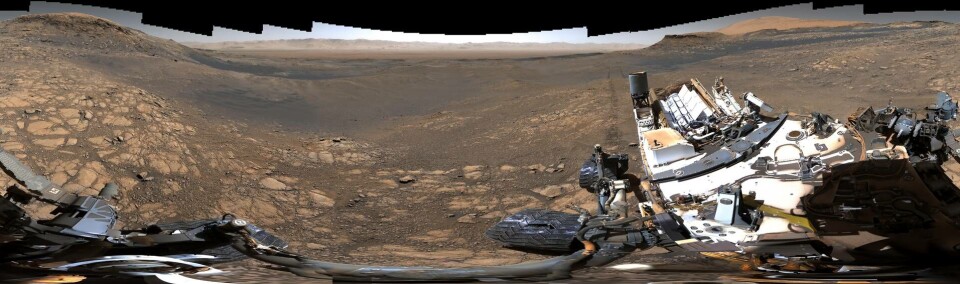 Här är Curiositys mäktiga panoramabild från Mars. Den har en upplösning om 1,8 miljarder pixlar. Foto: NASA/JPL-Caltech/MSSS Här är Curiositys mäktiga panoramabild från Mars. Den har en upplösning om 1,8 miljarder pixlar. Foto: NASA/JPL-Caltech/MSSS