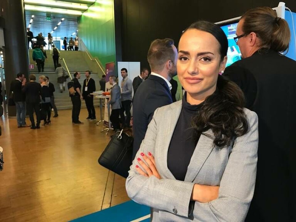 Ishtar Touailat, innovationschef på Tieto, ser en annan framtids för artificiell imntelligens än vad svenska folket gör. Ishtar Touailat, innovationschef på Tieto, ser en annan framtids för artificiell imntelligens än vad svenska folket gör.