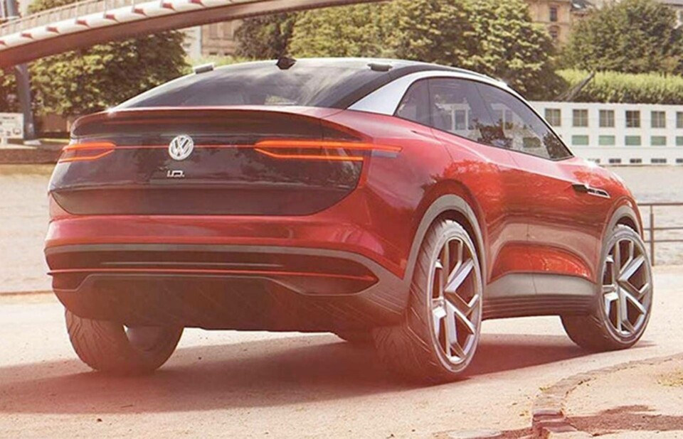 Volkswagens kommande elbil ID Crozz. Foto: VW Volkswagens kommande elbil ID Crozz. Foto: VW
