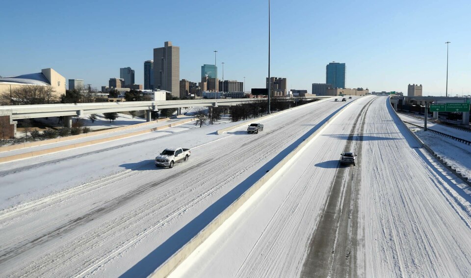 Rekordlåga temperaturer drabbade den amerikanska delstaten Texas i februari 2021. Foto: Amanda Mccoy