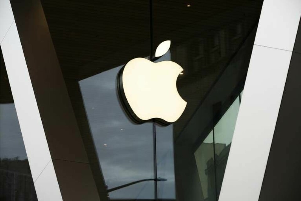 Teknikjätten Apple överträffar analytikernas prognoser rejält i sin kvartalsrapport. Foto: Kathy Willens /AP/TT