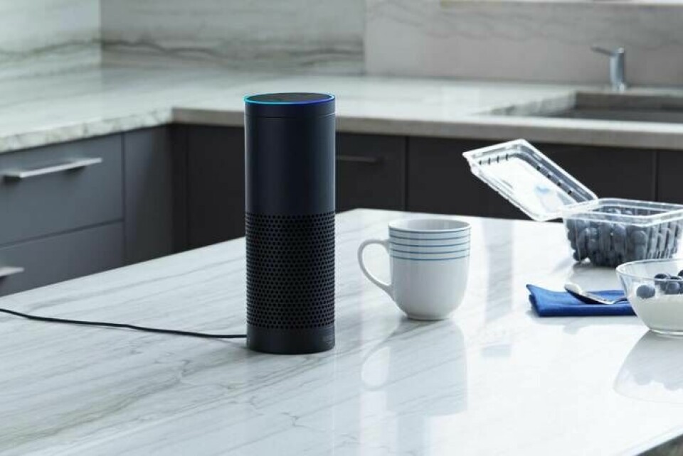 Röstassistenten Alexa är inbyggd i den smarta högtalaren Amazon Echo. Foto: Amazon