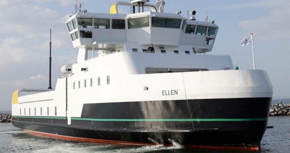 Elfärjan Ellen. Foto: Electrek Elfärjan Ellen. Foto: Electrek