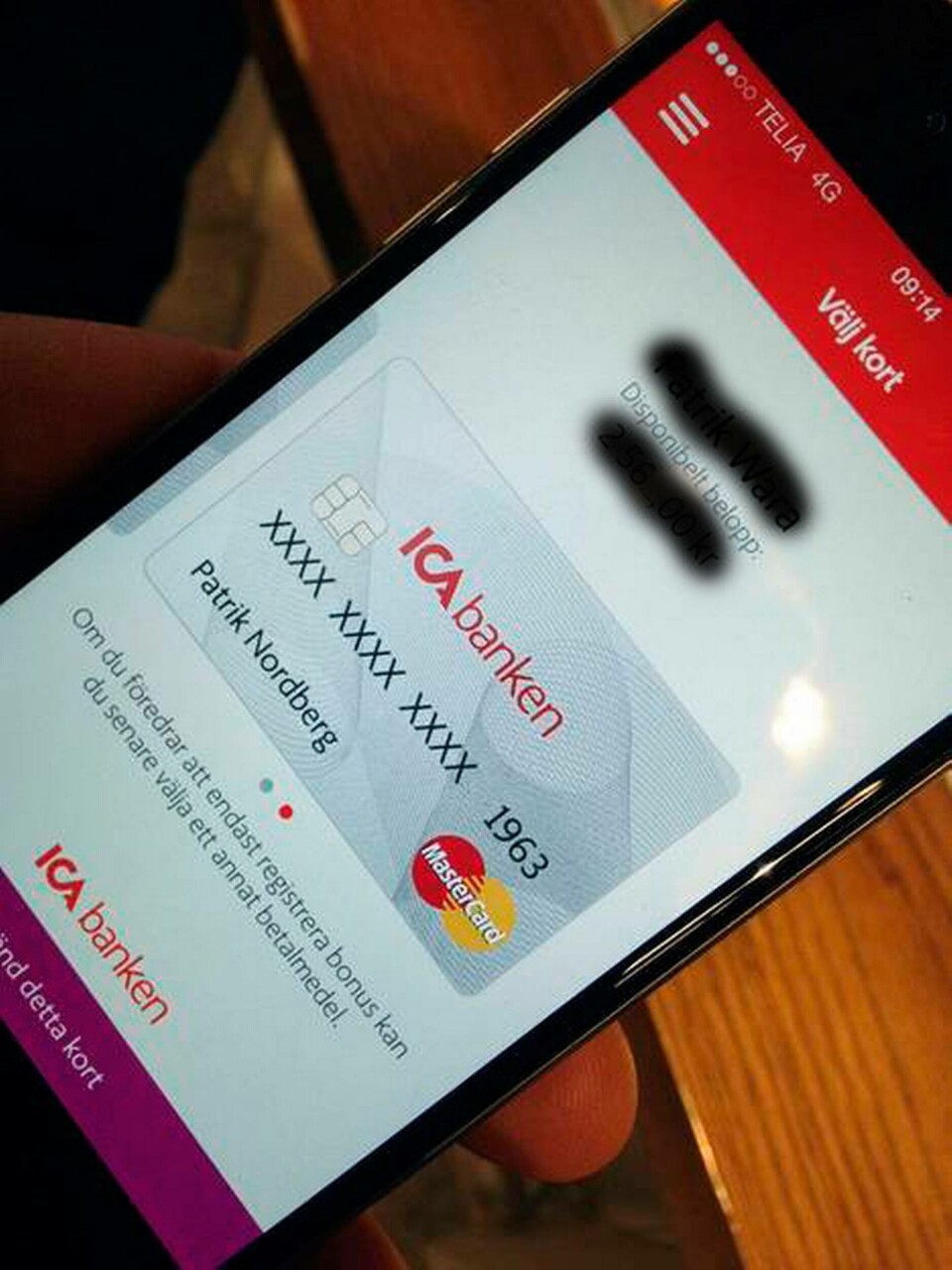Icas system för mobil betalning bygger på den existerande appen som kan användas för självscanning. Foto: Mats Lewan Icas system för mobil betalning bygger på den existerande appen som kan användas för självscanning. Foto: Mats Lewan