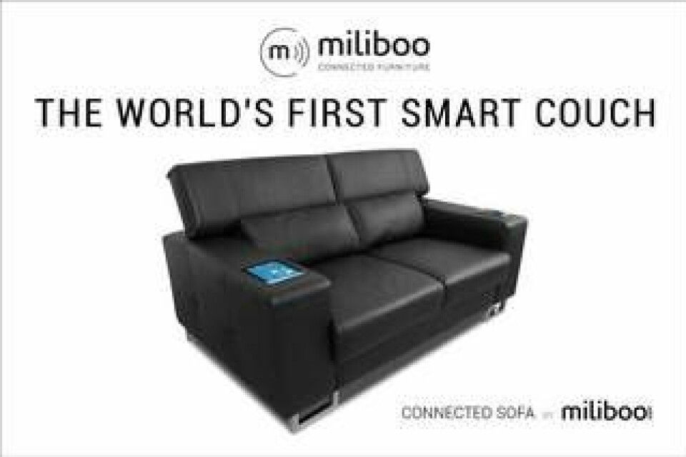 Smart soffa. Foto: Miliboo