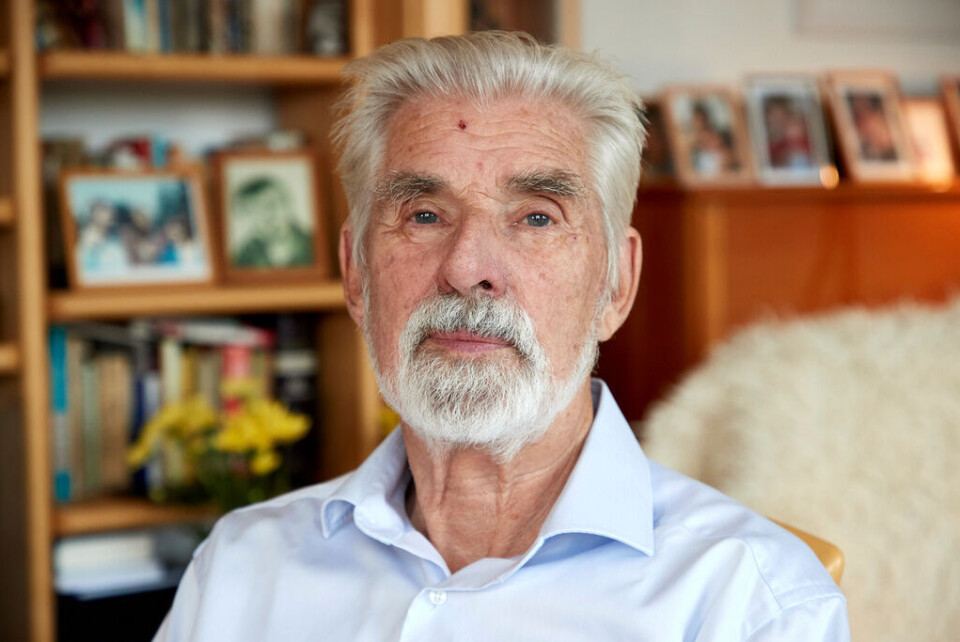 Klaus Hasselmann, professor, Max-Planck-Institut für Meteorologie, Hamburg, Tyskland. Foto: Georg Wendt Klaus Hasselmann, professor, Max-Planck-Institut für Meteorologie, Hamburg, Tyskland. Foto: Georg Wendt