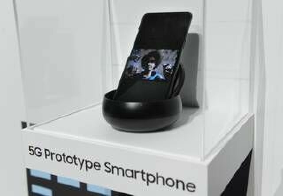 Samsung visade upp en fungerande 5g-prototyp under CES-mässan. Hur produktionstelefonen kommer att se ut avslöjas senare under året.