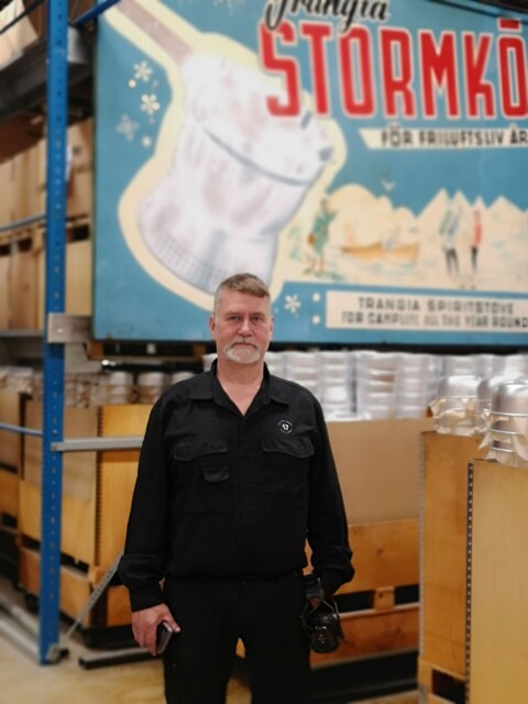 ”Teknikintresset fanns nog redan när jag började på Trangia, jag hade lärt mig mycket av pappa”, säger Lennart Jonsson, vars farfar John E Jonsson grundade Trangia 1925. Foto: Trangia ”Teknikintresset fanns nog redan när jag började på Trangia, jag hade lärt mig mycket av pappa”, säger Lennart Jonsson, vars farfar John E Jonsson grundade Trangia 1925. Foto: Trangia