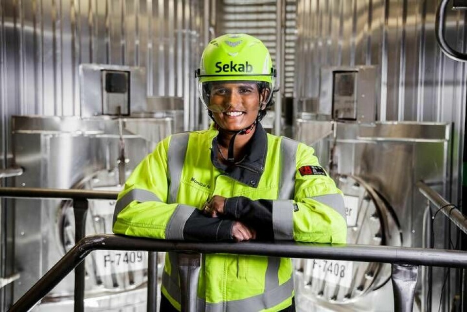 Monica Normark, teknisk chef på Sekab. Foto: Sekab/Pressbild