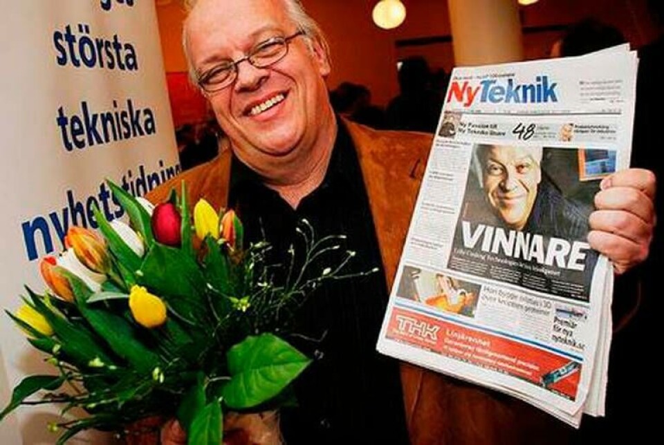 2006 fick Lars Liljeryd Stora Teknikpriset. Nu belönas han av IEEE för 'enastående insatser inom konsumentelektroniken'. 2006 fick Lars Liljeryd Stora Teknikpriset. Nu belönas han av IEEE för 'enastående insatser inom konsumentelektroniken'.